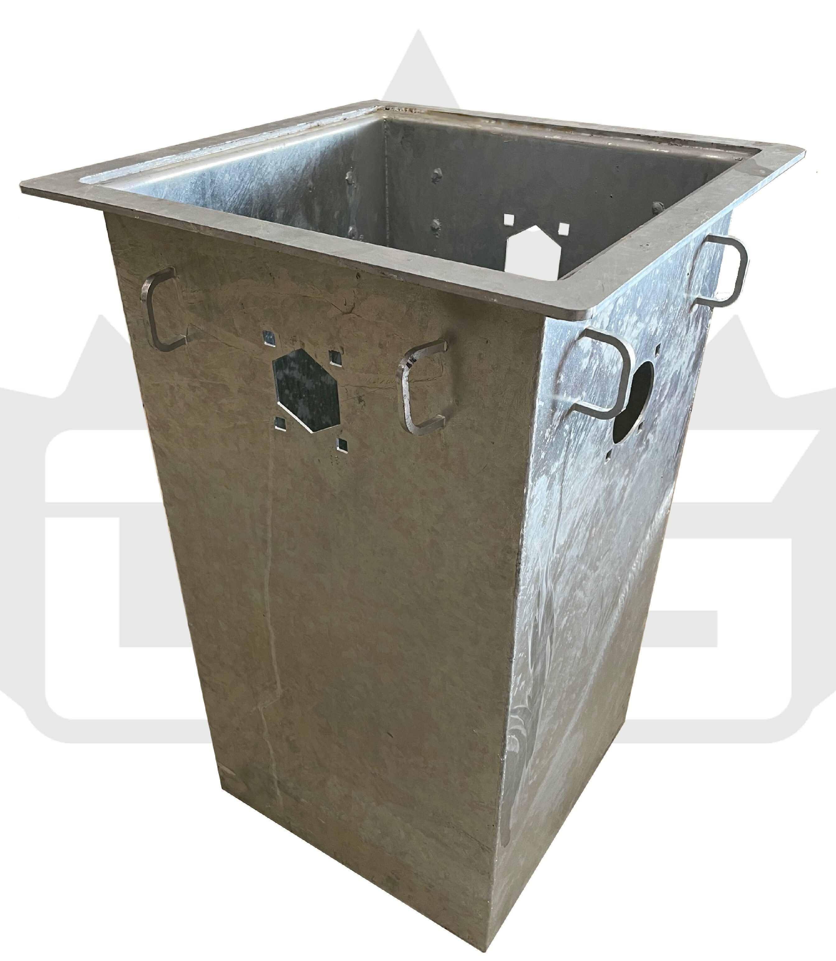 16"x16"x30"- High Capacity Heavy Duty Galvanized Drain Pit